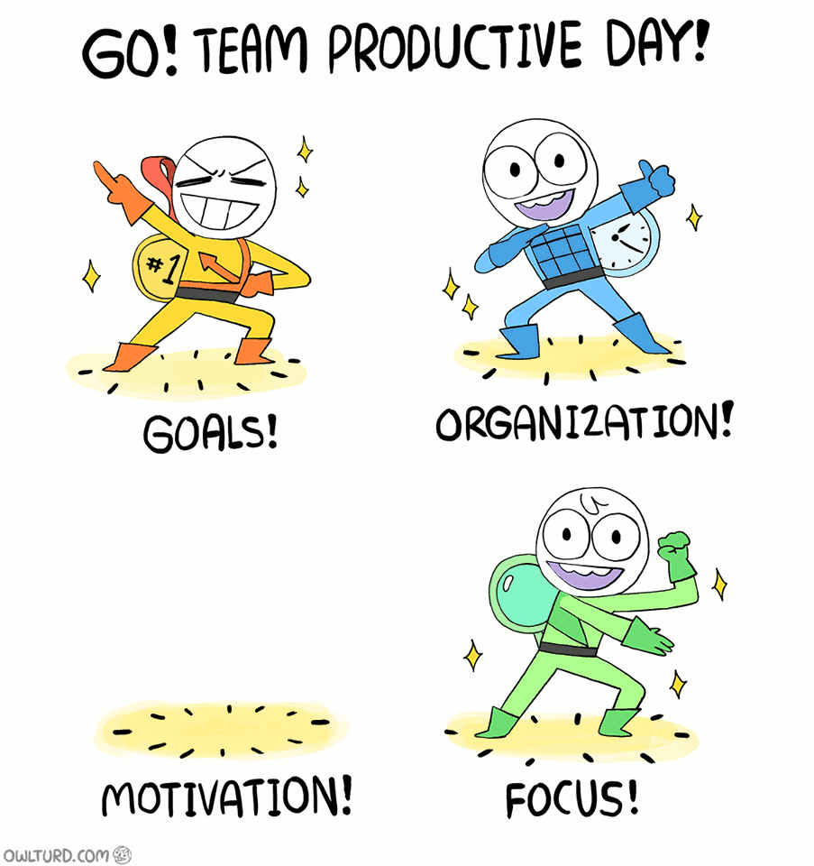 Motivation - Owlturd Comix